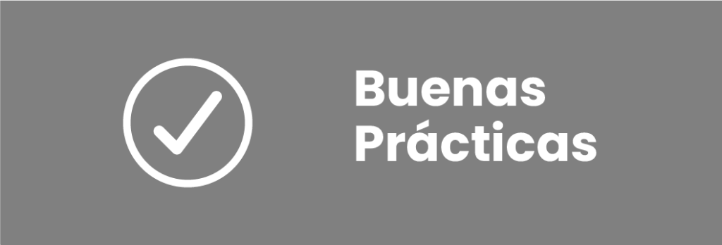 Buenas Prácticas